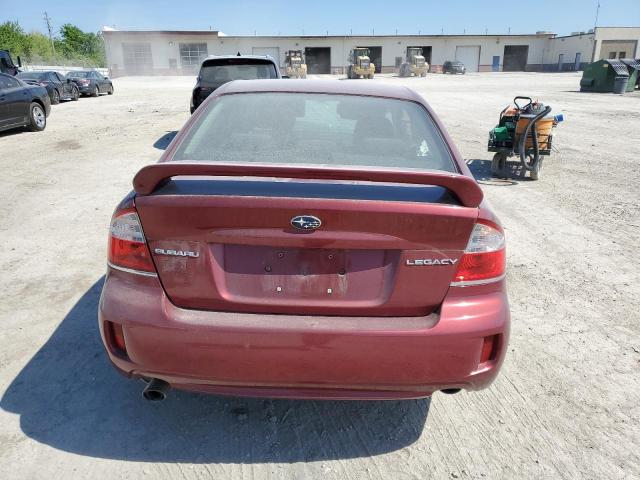 Photo 6 from auction – 2009 SUBARU LEGACY 2.5 with VIN 4S3BL616897221467