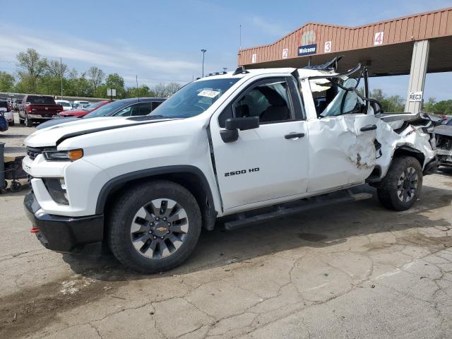 CHEVROLET SILVERADO 2021 with VIN 1GC4YME77MF200786 - Photo from auction