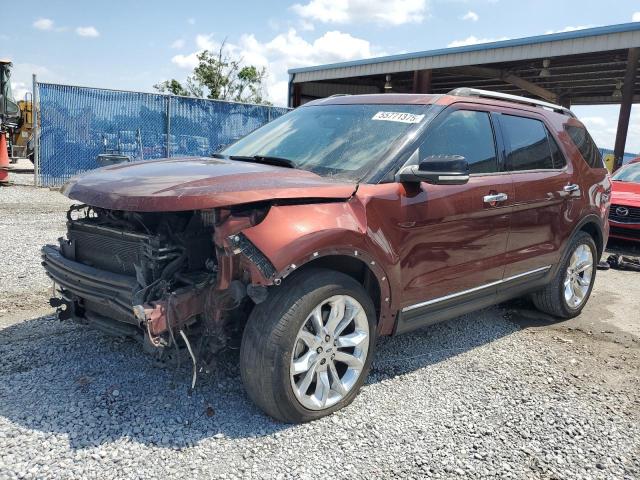 FORD EXPLORER X 2015 with VIN 1FM5K7D85FGA12519 - Photo from auction