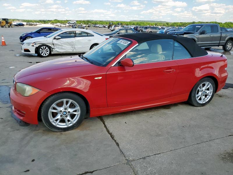 BMW 128 I 2008 with VIN WBAUL73528VJ74267 - Photo from auction