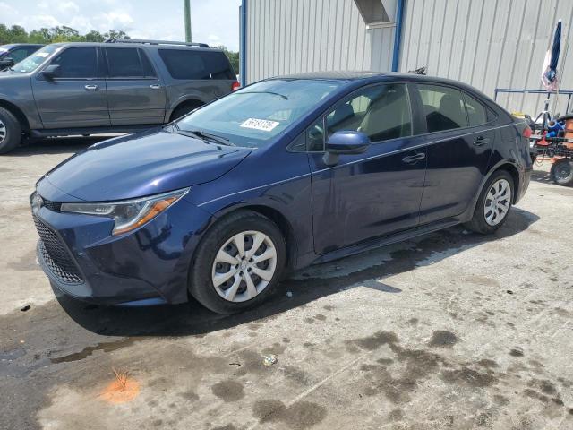 TOYOTA COROLLA LE 2021 with VIN JTDEPMAE9MJ124402 - Photo from auction
