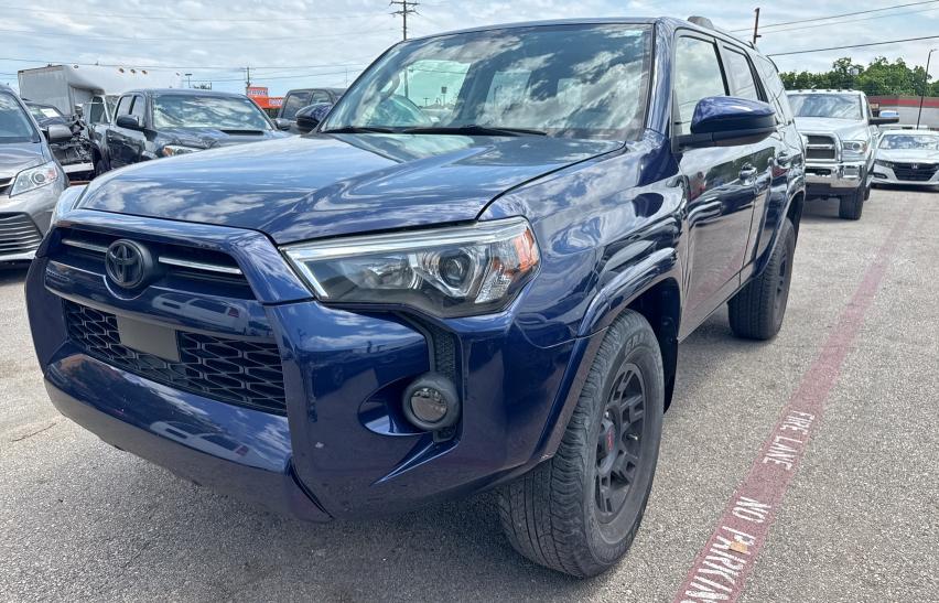 Photo 2 from auction – 2021 TOYOTA 4RUNNER SR with VIN JTEEU5JR7M5246729