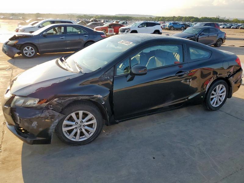 HONDA CIVIC EXL 2012 with VIN 2HGFG3B02CH505561 - Photo from auction