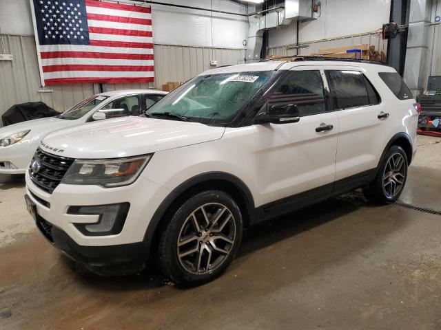 FORD EXPLORER S 2017 with VIN 1FM5K8GT0HGA18351 - Photo from auction