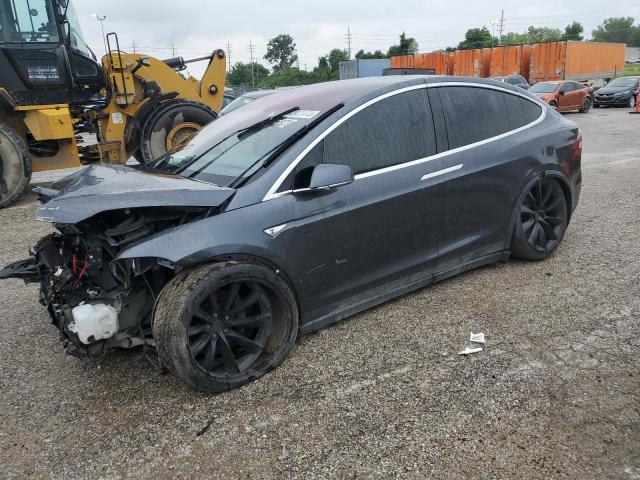 TESLA MODEL X 2016 with VIN 5YJXCAE22GF017593 - Photo from auction