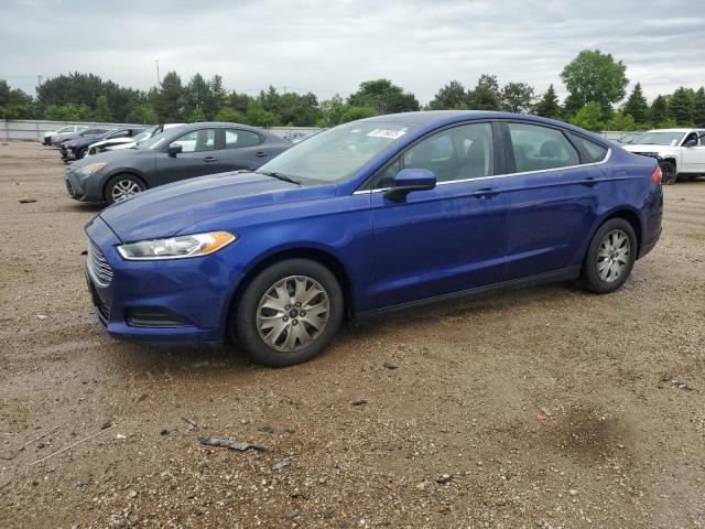 FORD FUSION S 2013 with VIN 3FA6P0G70DR357778 - Photo from auction