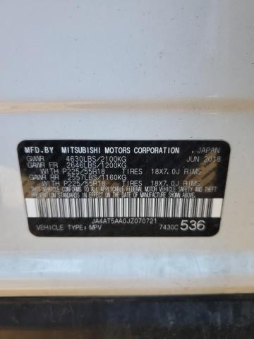 Photo 14 from auction – 2018 MITSUBISHI ECLIPSE CR with VIN JA4AT5AA0JZ070721