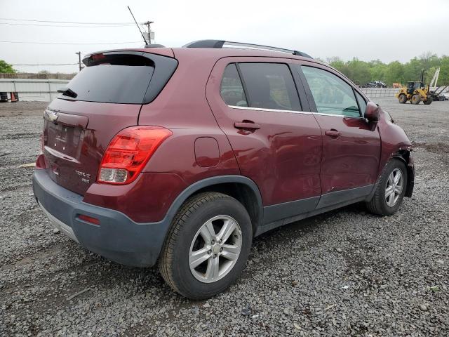 Photo 3 from auction – 2016 CHEVROLET TRAX 1LT with VIN 3GNCJPSBXGL254790