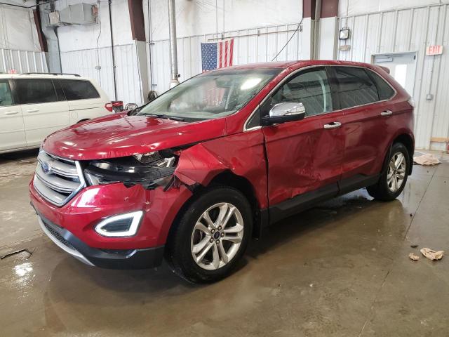 FORD EDGE SEL 2018 with VIN 2FMPK4J92JBC48209 - Photo from auction