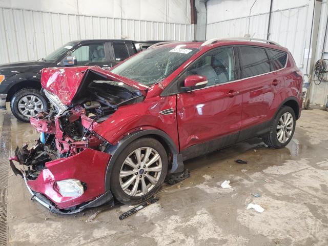 FORD ESCAPE TIT 2017 with VIN 1FMCU9J96HUD87902 - Photo from auction