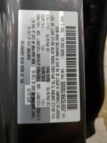 Photo 14 from auction – 2022 MAZDA CX-5 PREFE with VIN JM3KFBCM9N1568886
