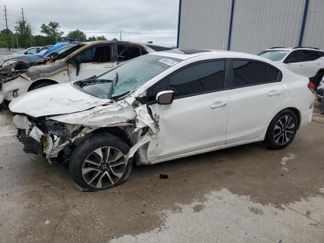 HONDA CIVIC EX 2014 with VIN 2HGFB2F88EH545414 - Photo from auction