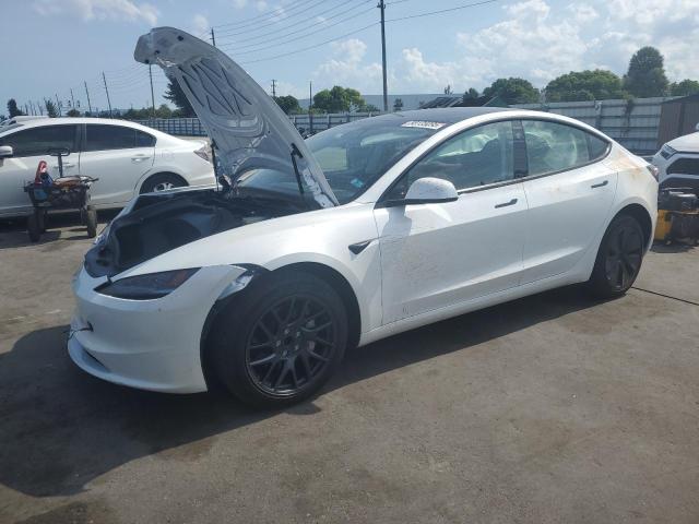 TESLA MODEL 3 2025 with VIN 5YJ3E1EA5SF989827 - Photo from auction
