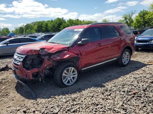 FORD EXPLORER X 2018 with VIN 1FM5K8DH7JGA62448 - Photo from auction