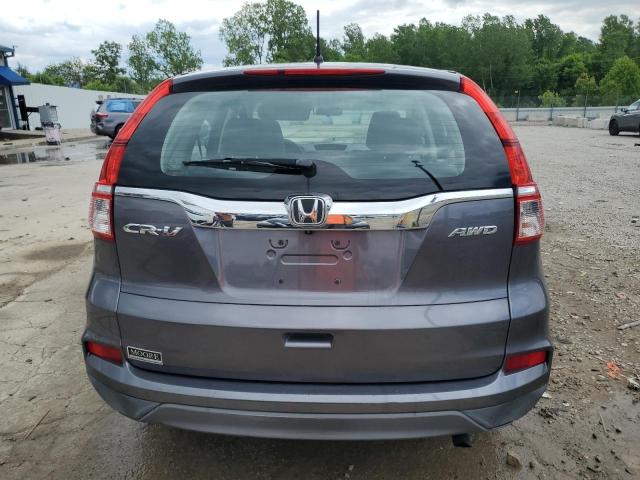 Photo 6 from auction – 2016 HONDA CR-V LX with VIN 2HKRM4H36GH609804