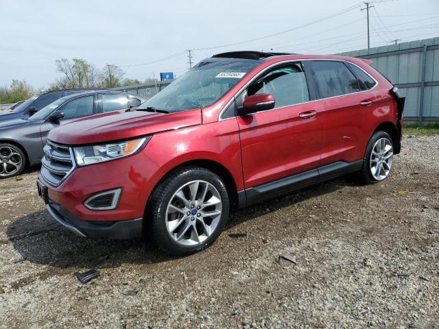 FORD EDGE TITAN 2018 with VIN 2FMPK4K88JBB36729 - Photo from auction