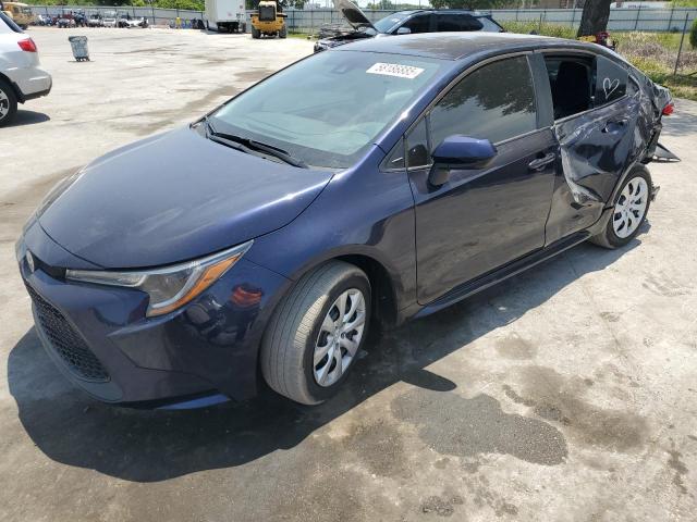 TOYOTA COROLLA LE 2022 with VIN 5YFEPMAE7NP355778 - Photo from auction