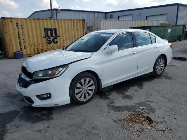 HONDA ACCORD EXL 2014 with VIN 1HGCR3F85EA010267 - Photo from auction