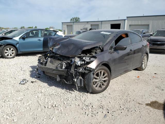 KIA FORTE LX 2017 with VIN 3KPFL4A73HE132578 - Photo from auction