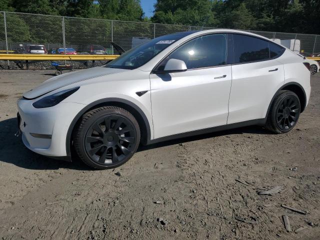 TESLA MODEL Y 2022 with VIN 7SAYGAEE6NF534589 - Photo from auction