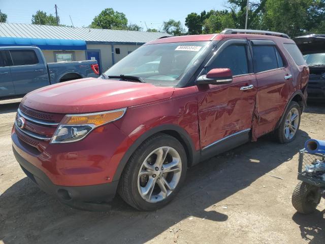 FORD EXPLORER L 2015 with VIN 1FM5K7F96FGB37406 - Photo from auction