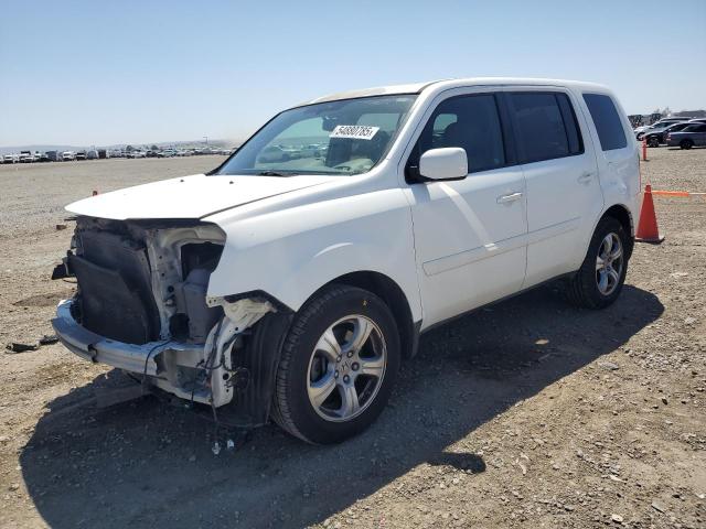 HONDA PILOT EXL 2012 with VIN 5FNYF3H55CB038686 - Photo from auction