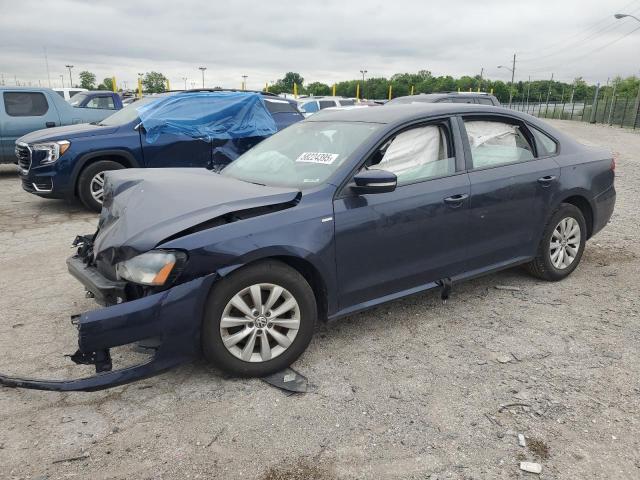VOLKSWAGEN PASSAT S 2014 with VIN 1VWAT7A3XEC083601 - Photo from auction