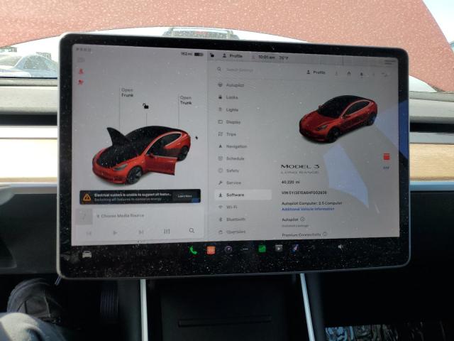 Photo 9 from auction – 2017 TESLA MODEL 3 with VIN 5YJ3E1EA6HF002936