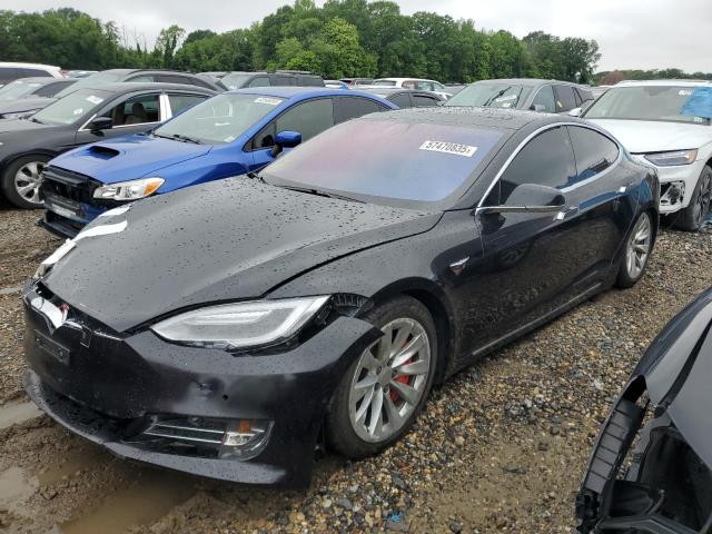 TESLA MODEL S 2018 with VIN 5YJSA1E24JF253492 - Photo from auction