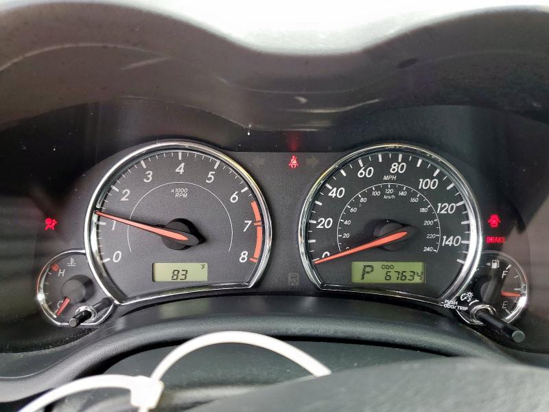 Photo 9 from auction – 2011 TOYOTA COROLLA BA with VIN 2T1BU4EE8BC613369