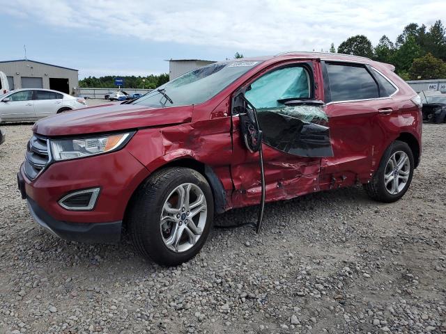 FORD EDGE TITAN 2017 with VIN 2FMPK3K91HBC11879 - Photo from auction