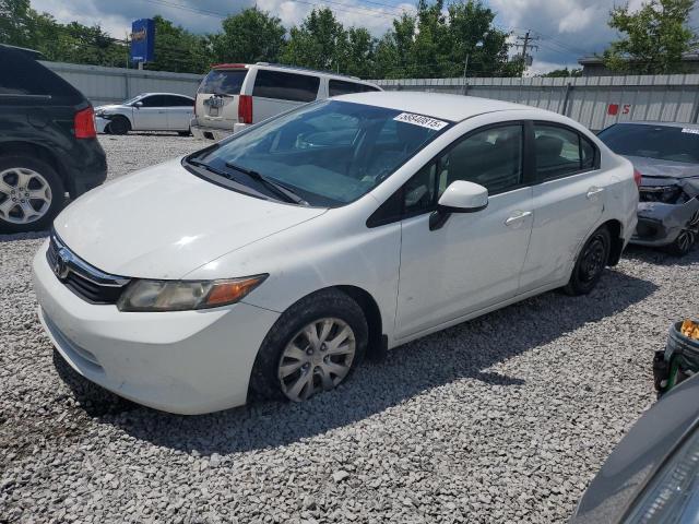 HONDA CIVIC LX 2012 with VIN 19XFB2F51CE040425 - Photo from auction