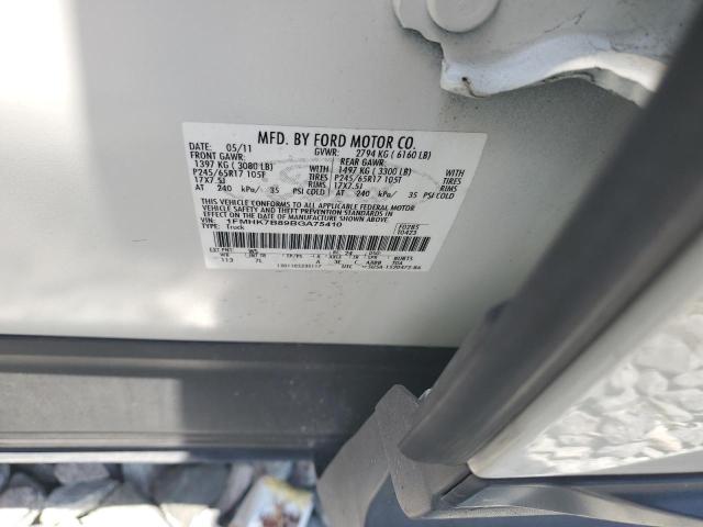 Photo 14 from auction – 2011 FORD EXPLORER with VIN 1FMHK7B89BGA75410