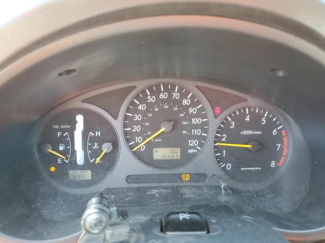 Photo 9 from auction – 2002 SUBARU IMPREZA OU with VIN JF1GG68552H811168