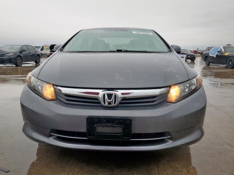 Photo 5 from auction – 2012 HONDA CIVIC LX with VIN 19XFB2F50CE086120