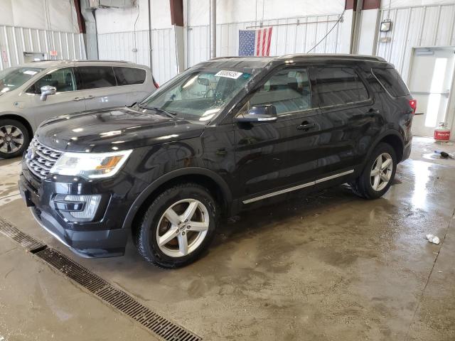FORD EXPLORER X 2017 with VIN 1FM5K8DH7HGA10098 - Photo from auction