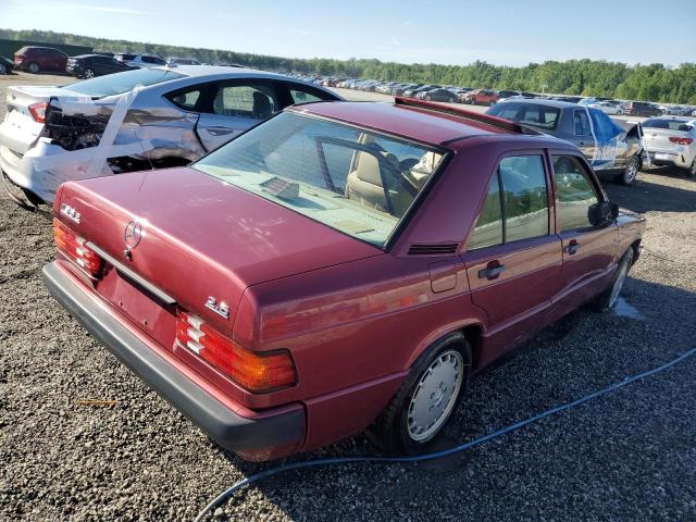 Photo 3 from auction – 1989 MERCEDES-BENZ 190 E 2.6 with VIN WDBDA29D6KF626229
