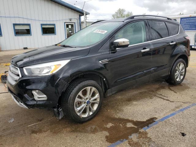 FORD ESCAPE SE 2018 with VIN 1FMCU9GD4JUA95666 - Photo from auction