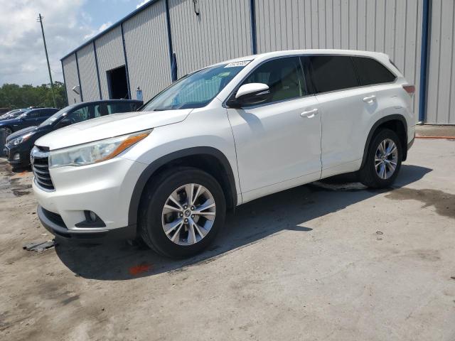 TOYOTA HIGHLANDER 2016 with VIN 5TDZKRFH9GS172814 - Photo from auction