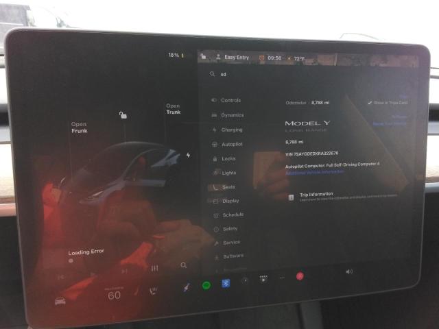 Zdjęcie 9 z aukcji – 2024 TESLA MODEL Y z VIN 7SAYGDEDXRA322676