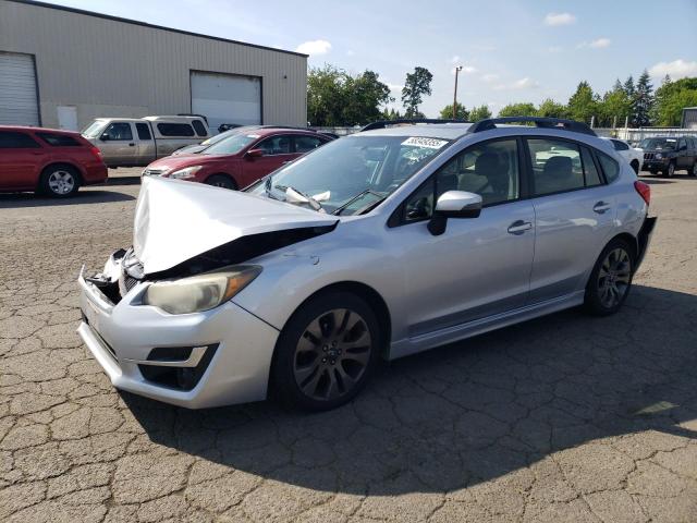 SUBARU IMPREZA SP 2015 with VIN JF1GPAU63F8213295 - Photo from auction