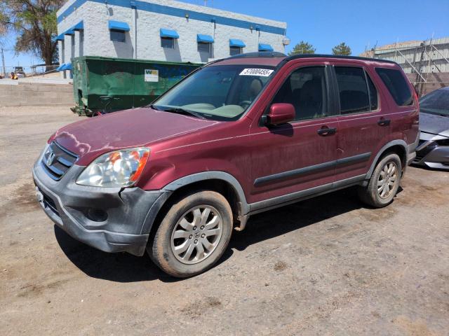HONDA CR-V EX 2006 with VIN JHLRD78806C059641 - Photo from auction