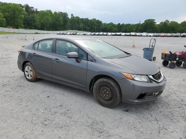Photo 4 from auction – 2014 HONDA CIVIC LX with VIN 19XFB2F5XEE028471