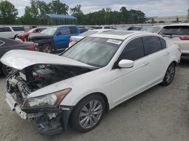 HONDA ACCORD EXL 2012 with VIN 1HGCP3F87CA006739 - Photo from auction