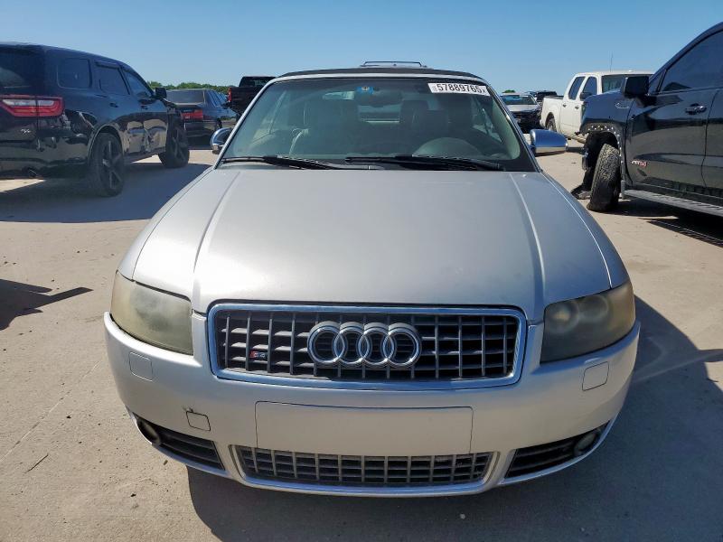 Photo 5 from auction – 2005 AUDI S4 with VIN WUARL48H15K901778