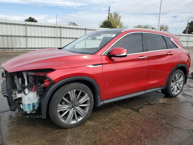 INFINITI QX50 SENSO 2022 with VIN 3PCAJ5EB2NF105835 - Photo from auction