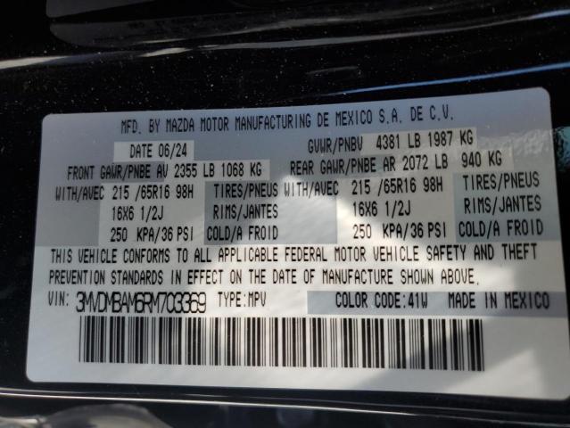 Photo 14 from auction – 2024 MAZDA CX-30 with VIN 3MVDMBAM6RM703369