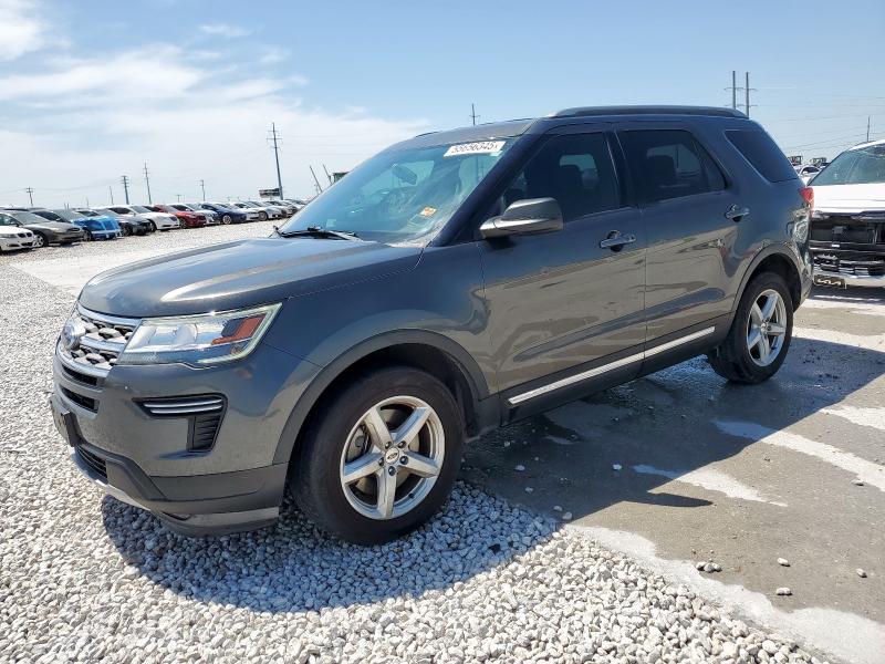 FORD EXPLORER X 2018 with VIN 1FM5K7D86JGA79655 - Photo from auction