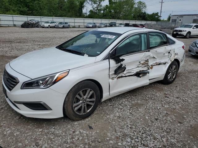 HYUNDAI SONATA SE 2016 with VIN 5NPE24AF0GH359422 - Photo from auction