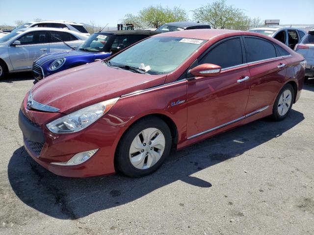 HYUNDAI SONATA HYB 2015 with VIN KMHEC4A48FA139507 - Photo from auction